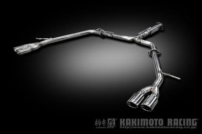 柿本改 KRnoble Ellisse クリスタル ノア ハイブリッド (ノーマルバンパー) ZWR80G 2014/2〜2020/4 【T523131A】 マフラー カキモト KRノーブルエリッセ クリスタル