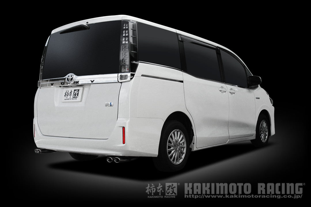 柿本改 KRnoble Ellisse ブラックダイヤ エスクァイア ノーマルバンパー ZWR80G 2014/10〜2020/4 【T523131C】 マフラー カキモト KRノーブルエリッセ ブラックダイヤ