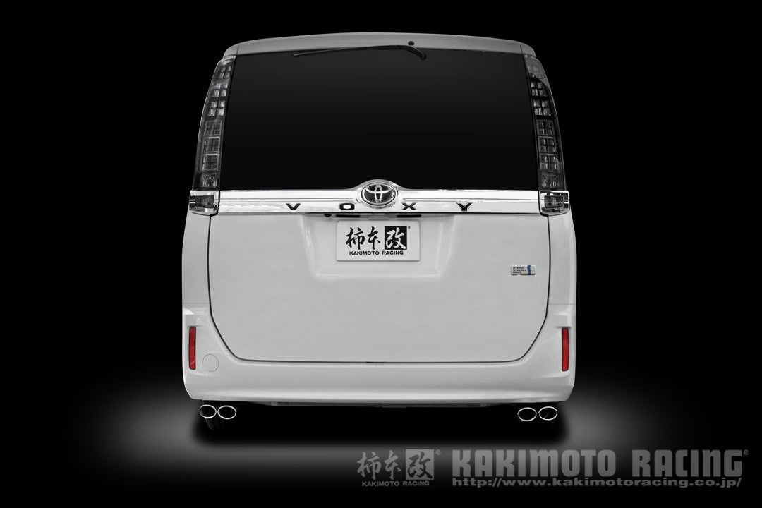 柿本改 KRnoble Ellisse クリスタル ヴォクシー ハイブリッド (ノーマルバンパー) ZWR80G 2014/2〜2020/4 【T523131A】 マフラー カキモト KRノーブルエリッセ クリスタル