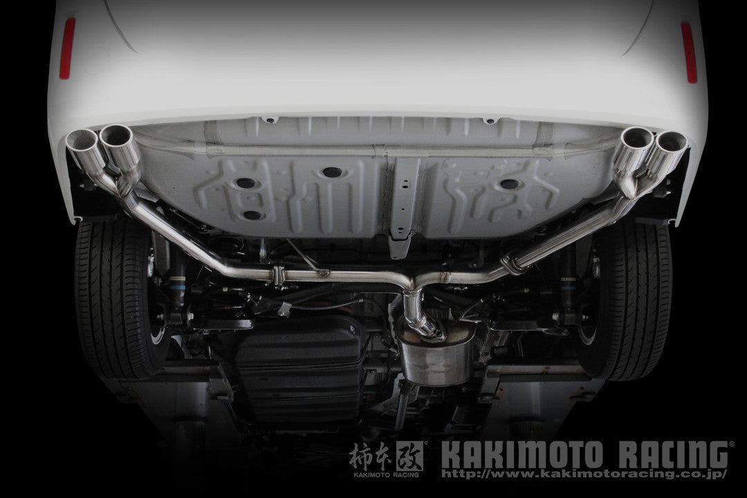 柿本改 KRnoble Ellisse クリスタルAB ノア ハイブリッド (ノーマルバンパー) ZWR80G 2014/2〜2020/4 【T523131B】 マフラー カキモト KRノーブルエリッセ クリスタルAB