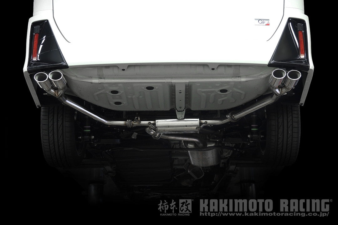 柿本改 KRnoble Ellisse ブラックダイヤ ノア (エアロバンパーグレード) DBA 3BA-ZRR80W 2014/1〜2022/1 【T523132C】 マフラー カキモト KRノーブルエリッセ ブラックダイヤ