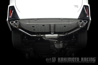 柿本改 KRnoble Ellisse ブラックダイヤ ノア (エアロバンパーグレード) DBA 3BA-ZRR80W 2014/1〜2022/1 【T523132C】 マフラー カキモト KRノーブルエリッセ ブラックダイヤ