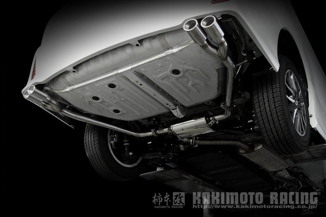 柿本改 KRnoble Ellisse クリスタルAB ノア (エアロバンパーグレード) DBA 3BA-ZRR80W 2014/1〜2022/1 【T523132B】 マフラー カキモト KRノーブルエリッセ クリスタルAB