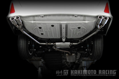 柿本改 KRnoble Ellisse ブラックダイヤ ノア (エアロバンパーグレード) DBA 3BA-ZRR80W 2014/1〜2022/1 【T523132C】 マフラー カキモト KRノーブルエリッセ ブラックダイヤ