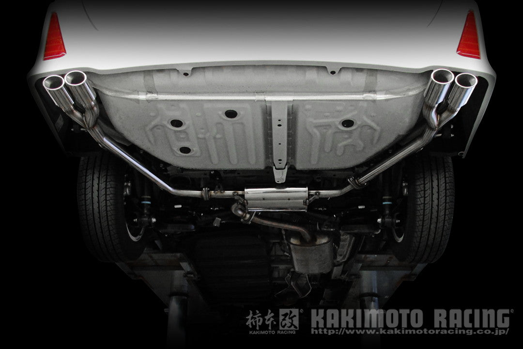 柿本改 KRnoble Ellisse クリスタル ノア (エアロバンパーグレード) DBA 3BA-ZRR80W 2014/1〜2022/1 【T523132A】 マフラー カキモト KRノーブルエリッセ クリスタル