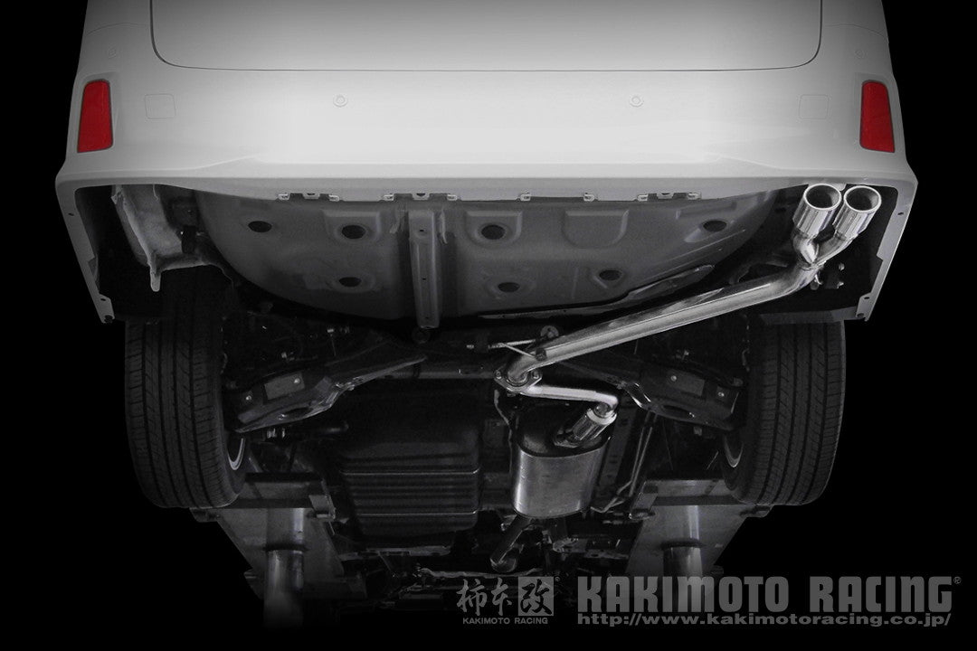 柿本改 KRnoble Ellisse クリスタルAB アルファード (エアロバンパーグレード) AGH30W 2015/1〜2023/6 【T523134B】 マフラー カキモト KRノーブルエリッセ クリスタルAB