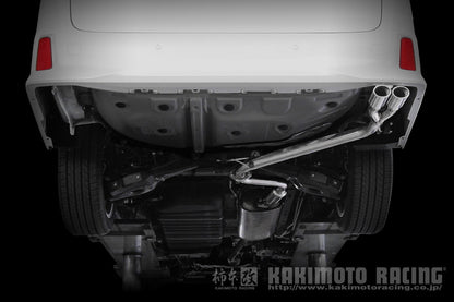 柿本改 KRnoble Ellisse ブラックダイヤ アルファード (エアロバンパーグレード) AGH35W 2015/1〜2023/6 【T523134C】 マフラー カキモト KRノーブルエリッセ ブラックダイヤ