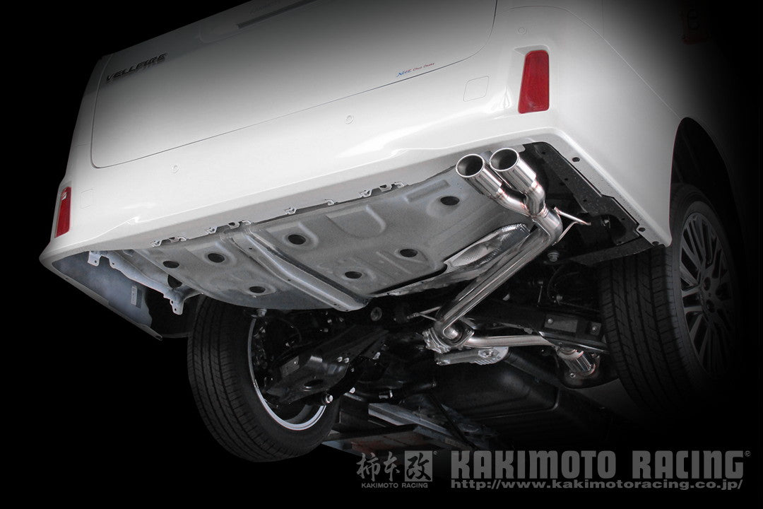 柿本改 KRnoble Ellisse クリスタルAB ヴェルファイア (エアロバンパーグレード) GGH35W 2015/1〜2020/1 【T523137B】 マフラー カキモト KRノーブルエリッセ クリスタルAB