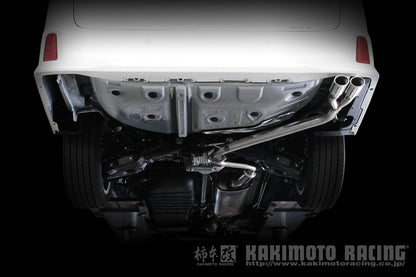 柿本改 KRnoble Ellisse ブラックダイヤ アルファード (エアロバンパーグレード) GGH30W 2015/1〜2020/1 【T523137C】 マフラー カキモト KRノーブルエリッセ ブラックダイヤ
