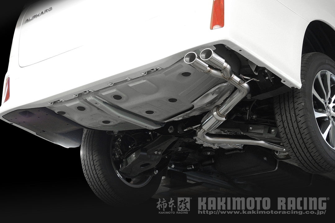 柿本改 KRnoble Ellisse ブラックダイヤ ヴェルファイア エアロバンパー AYH30W 2015/1〜2020/1 【T523146C】 マフラー カキモト KRノーブルエリッセ ブラックダイヤ