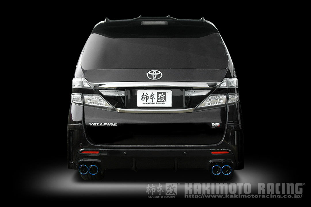 柿本改 Class KR ヴェルファイア G's DBA-ANH20W 2012/11〜2015/1 【T713109】 マフラー カキモト カキモト クラスKR