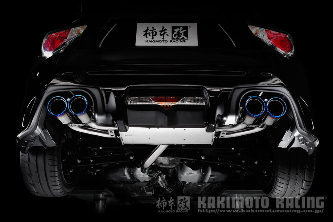 柿本改 Class KR TRDバンパー(ガーニッシュ)装着車用 BRZ DBA 4BA-ZC6 '16 8_M C後 2016/8〜2021/3 【T713119】 マフラー カキモト カキモト クラスKR TRDバンパー(ガーニッシュ)装着車用