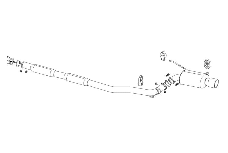 FUJITSUBO legalis Legalis R typeEVOLUTION ＋BGテールオプション ランサーエボリューション IX GH-CT9A H17.3〜H19.9（2005.3〜2007.9） 【790-32061×1＋BG-OP×1】 マフラー フジツボ レガリスR＋BGテールOP
