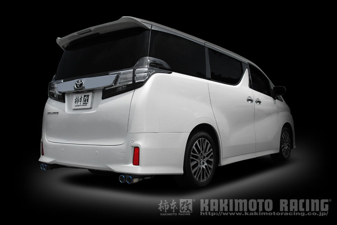 柿本改 Class KR リアピースのみ ヴェルファイア (エアロバンパーグレード) DBA 3BA-AGH30W 2015/1〜2023/6 【T713134】 マフラー カキモト クラスKR リアピースのみ