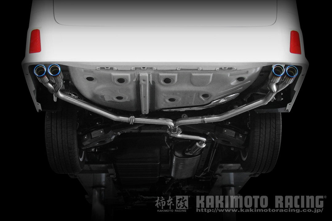 柿本改 Class KR リアピースのみ アルファード (エアロバンパーグレード) DBA 3BA-AGH30W 2015/1〜2023/6 【T713134】 マフラー カキモト クラスKR リアピースのみ