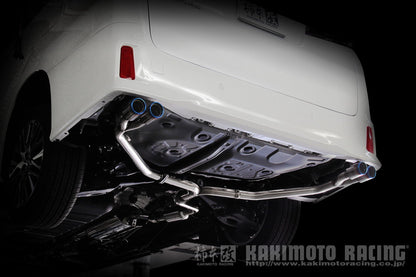 柿本改 Class KR センターパイプ付 アルファード (エアロバンパーグレード) DBA 3BA-AGH35W 2015/1〜2023/6 【T713134S】 マフラー カキモト クラスKR センターパイプ付