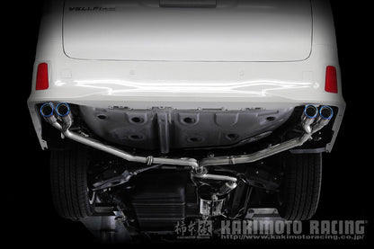 柿本改 Class KR センターパイプ付 アルファード (エアロバンパーグレード) DBA 3BA-AGH30W 2015/1〜2023/6 【T713134S】 マフラー カキモト クラスKR センターパイプ付