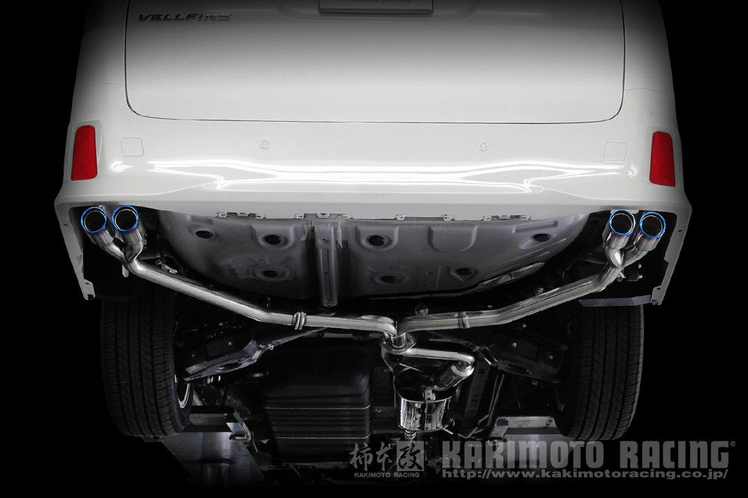 柿本改 Class KR センターパイプ付 アルファード (エアロバンパーグレード) DBA 3BA-AGH35W 2015/1〜2023/6 【T713134S】 マフラー カキモト クラスKR センターパイプ付