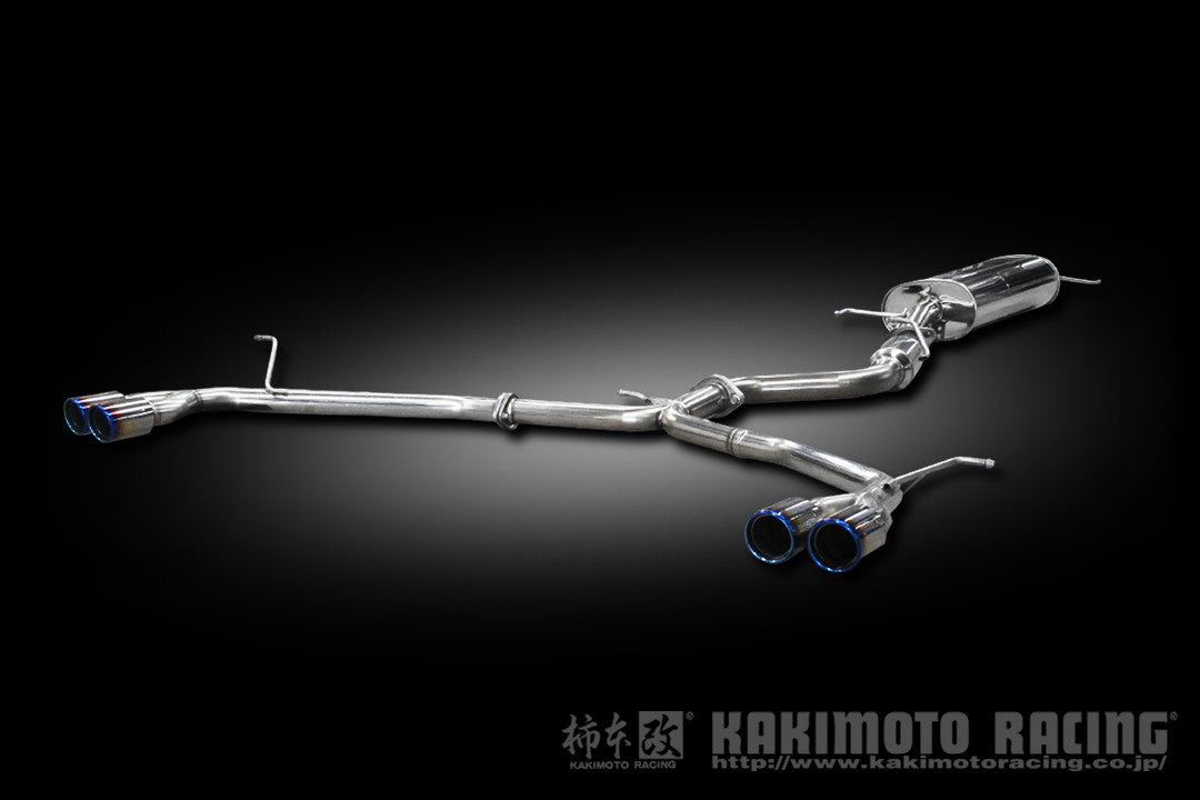 柿本改 Class KR センターパイプ付 ヴェルファイア (エアロバンパーグレード) DBA 3BA-AGH30W 2015/1〜2023/6 【T713134S】 マフラー カキモト クラスKR センターパイプ付
