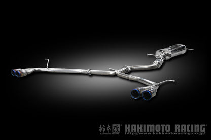 柿本改 Class KR センターパイプ付 ヴェルファイア (エアロバンパーグレード) DBA 3BA-AGH30W 2015/1〜2023/6 【T713134S】 マフラー カキモト クラスKR センターパイプ付