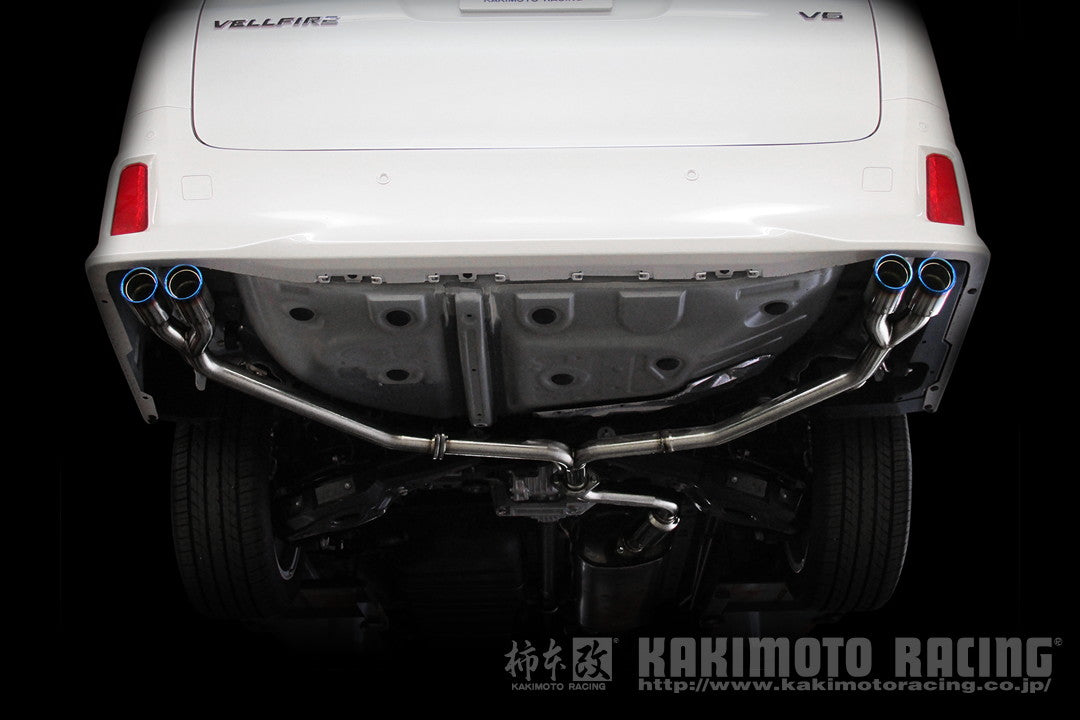 柿本改 Class KR リアピースのみ アルファード (エアロバンパーグレード) DBA-GGH30W 2015/1〜2020/1 【T713137】 マフラー カキモト カキモト クラスKR リアピースのみ