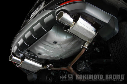 柿本改 KRnoble Ellisse ブラックダイヤ フォレスター CBA DBA-SH5 2007/12〜2010/3 【B51331C】 マフラー カキモト カキモト KRノーブルエリッセ ブラックダイヤ
