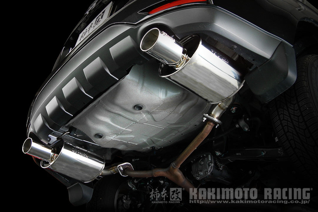 柿本改 KRnoble Ellisse クリスタル フォレスター DBA-SH5 2007/12〜2010/3 【B51331A】 マフラー カキモト カキモト KRノーブルエリッセ クリスタル