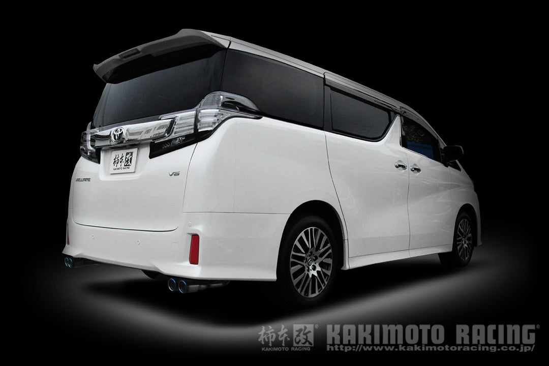 柿本改 Class KR センターパイプ付 ヴェルファイア (エアロバンパーグレード) DBA-GGH35W 2015/1〜2020/1 【T713137S】 マフラー カキモト クラスKR センターパイプ付
