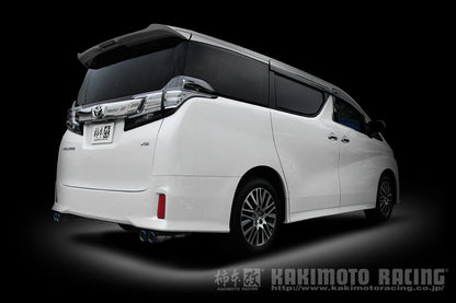 柿本改 Class KR センターパイプ付 ヴェルファイア (エアロバンパーグレード) DBA-GGH35W 2015/1〜2020/1 【T713137S】 マフラー カキモト クラスKR センターパイプ付