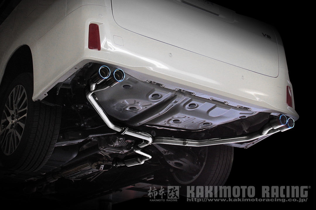 柿本改 Class KR センターパイプ付 アルファード (エアロバンパーグレード) DBA-GGH30W 2015/1〜2020/1 【T713137S】 マフラー カキモト クラスKR センターパイプ付