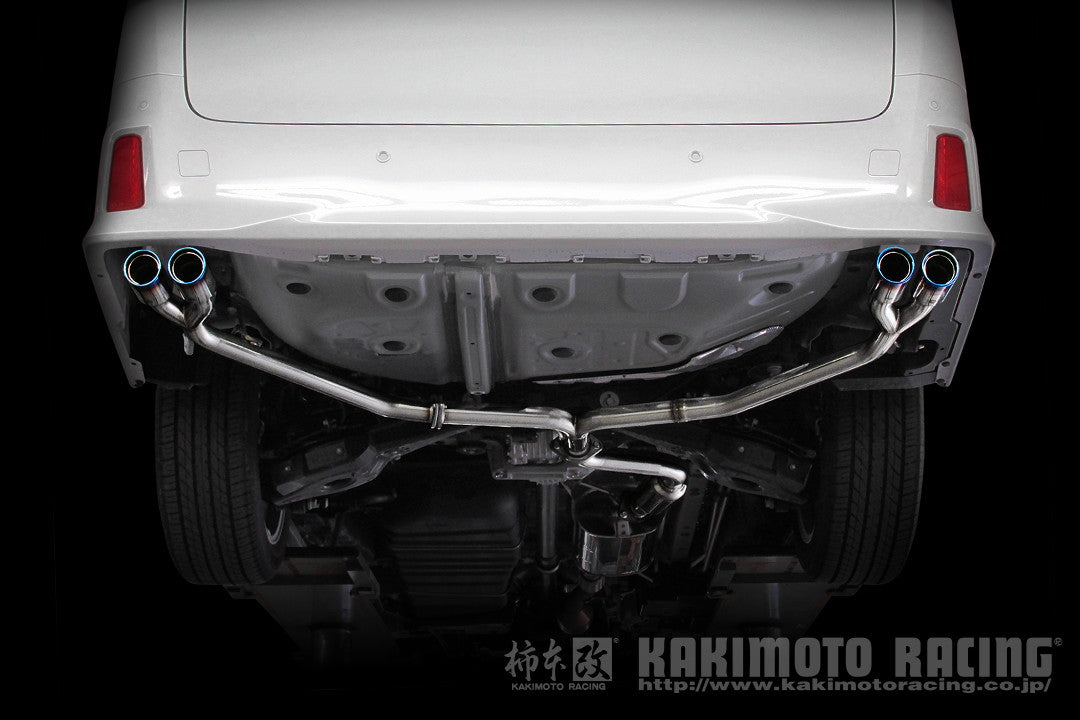 柿本改 Class KR センターパイプ付 ヴェルファイア (エアロバンパーグレード) DBA-GGH35W 2015/1〜2020/1 【T713137S】 マフラー カキモト クラスKR センターパイプ付