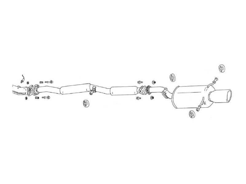 FUJITSUBO legalis Legalis R typeEVOLUTION ＋BGテールオプション インプレッサ WRX TA-GDA H12.8〜H14.10（2000.8〜2002.10） 【790-63032×1＋BG-OP×1】 マフラー フジツボ レガリスR＋BGテールOP