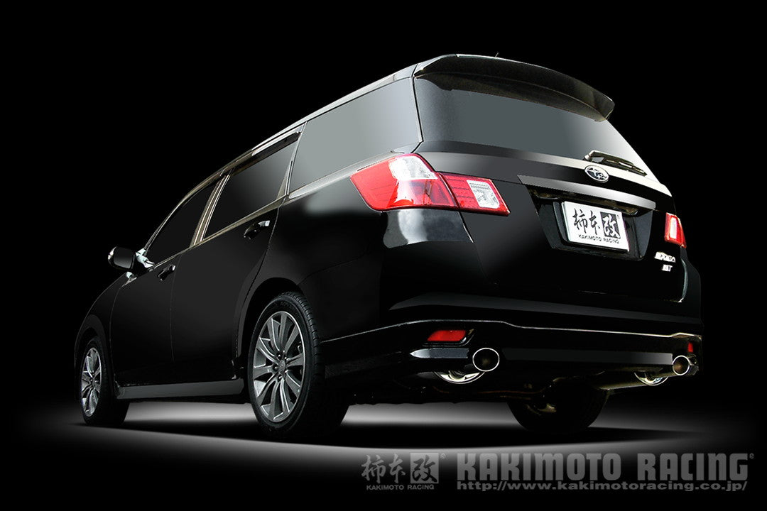 柿本改 KRnoble Ellisse クリスタルAB エクシーガ CBA-YA5 2008/6〜2010/3 【B51332B】 マフラー カキモト カキモト KRノーブルエリッセ クリスタルAB
