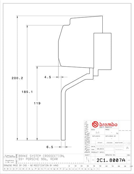 brembo GT-KIT PORSCHE 997 2006〜2011 2C1.8007A/2C2.8007A