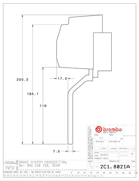 brembo GT-KIT BMW E90/E92/E93 2006〜2011 2C1.8021A/2C2.8021A