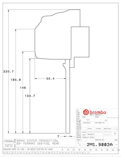 brembo GT-KIT FERRARI F430 スクーデリア 2008〜2009 2M1.9002A/2M2.9002A