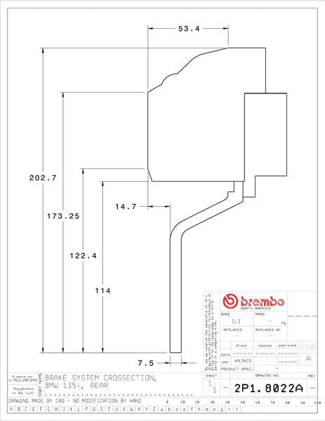 brembo GT-KIT BMW E81/E82/E88 2006〜2012 2P1.8022A/2P2.8022A