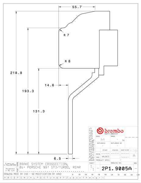 brembo GT-KIT PORSCHE 997 2006〜2012 2P1.9005A/2P2.9005A