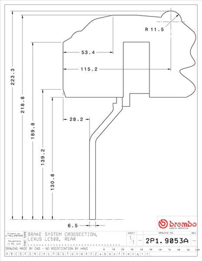 brembo GT-KIT レクサス LC500 2017〜 2P1.9053A/2P2.9053A