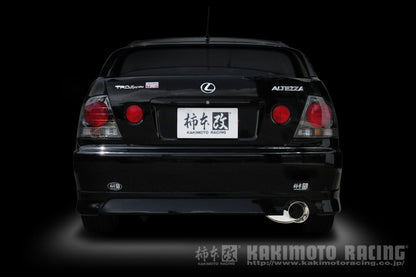 柿本改 Kakimoto.R アルテッツァ TA-GXE10 2001/5〜2005/7 【TS344】 マフラー カキモト カキモト カキモトR