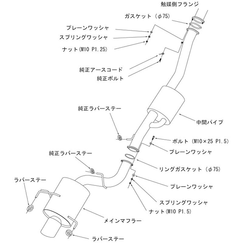 HKS Super Turbo Muffler シルビア S15 99/01-02/08 【31029-AN004】 マフラー Super Turbo Muffler エッチケーエス スーパーターボマフラー