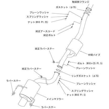 HKS Super Turbo Muffler シルビア S15 99/01-02/08 【31029-AN004】 マフラー Super Turbo Muffler エッチケーエス スーパーターボマフラー