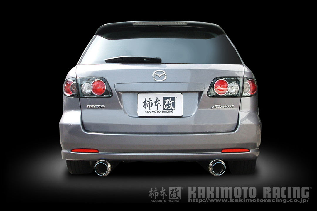 柿本改 Regu.06 & R アテンザスポーツワゴン DBA-GY3W '05 6_M C後 2005/6〜2008/1 【Z21310】 マフラー カキモト カキモト レグ06 & R