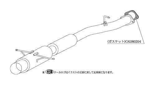柿本改 HYPER FULLMEGA N1+ Rev. RX-7 E GF-FD3S 1991/12〜2002/8 【Z31301】 マフラー カキモト カキモト ハイパーフルメガN1プラス レブ