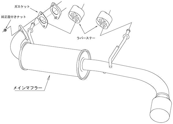 HKS リーガル スズキ ジムニー 3BA-JB64W 31013-AS017 – KTS オンラインショップ