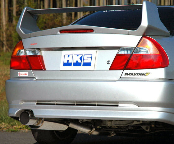 ランサーエボリューションIV CN9A マフラー HKS サイレントハイパワー