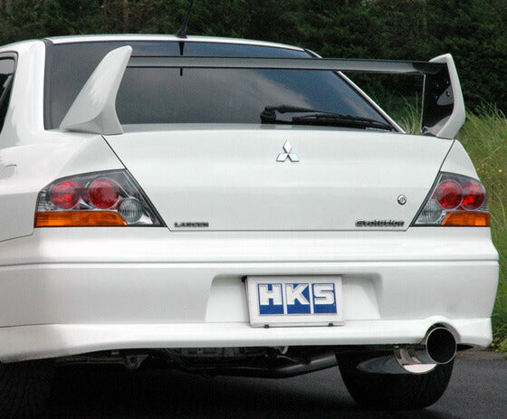 ランサーエボリューションVII CT9A マフラー HKS サイレントハイパワー