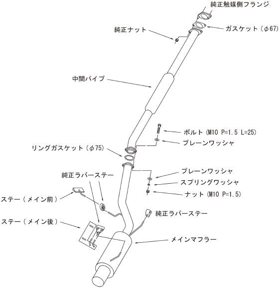 ランサーエボリューションIX CT9A マフラー HKS サイレントハイパワー 31019-AM008 ランエボ9 evo9 LANCER  Evolution スポーツマフラー – KTS オンラインショップ