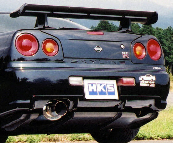 HKS サイレントハイパワー ニッサン スカイラインGT-R GF-BNR34 1999/01〜2002/08 31019-AN013
