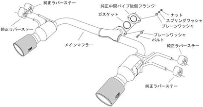 HKS ツーリング スペックL マツダ CX-3 LDA-DK5FW 2015/02〜2018/04 31019-AZ009